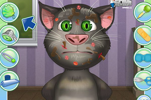 汤姆猫伤口治疗