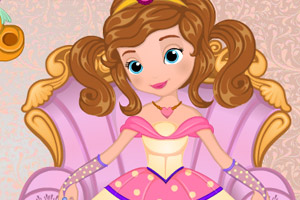 索菲亚公主装扮