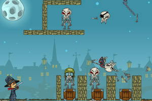 范海辛大战骷髅选关版