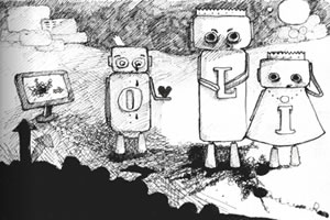 字母机器人找茬