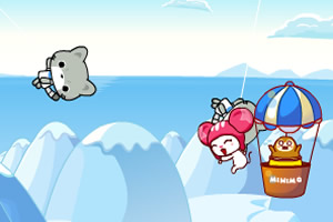 帽帽鼠空中接力