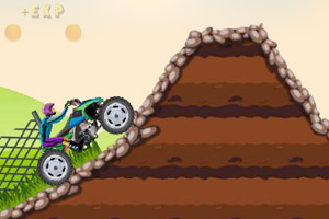 极限山地摩托车