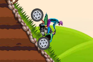 极限山地摩托车