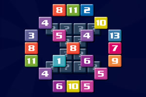 数字方块接龙