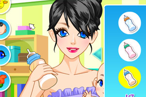 美丽妈妈帅宝贝