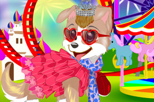 美容馆里的萌犬