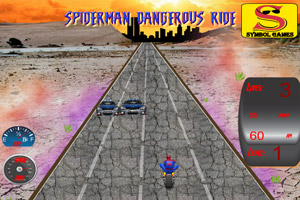  蜘蛛侠危险摩托