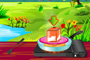 制作锅贴三明治