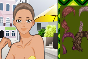 巴西女孩的下午茶