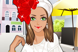 巴西女孩的下午茶