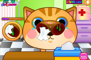 小猫看病