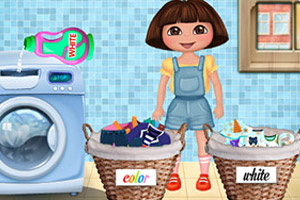 朵拉分类洗衣