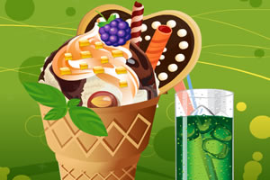 奶油香草冰淇淋