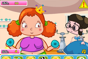 胖公主减肥偷懒记