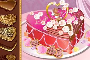 七夕情人节的蛋糕