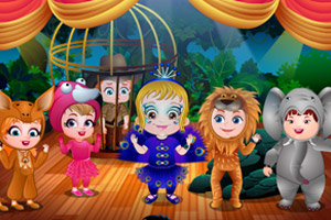 可爱宝贝化装舞会