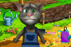 汤姆猫当园丁
