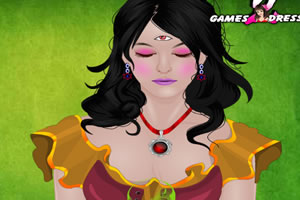 万圣节女巫造型