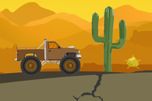 沙漠大卡车