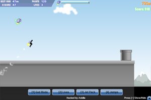 火柴人屋顶跑酷无敌版