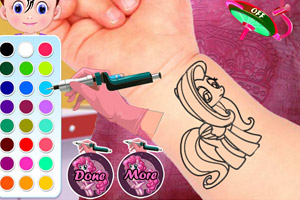 宝贝艾玛的纹身