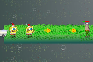 海绵宝宝大战鱼怪