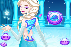 冰雪女王大变身
