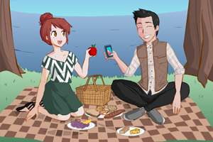情侣野餐聚会