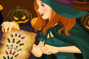 万圣节派对美甲