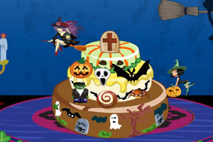 完美的万圣节蛋糕