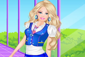 可爱的芭比娃娃