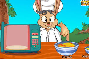 可爱兔的慕斯蛋糕