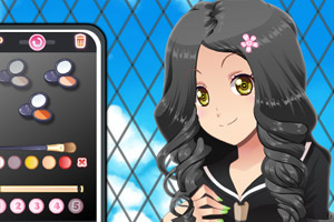  萌萌的校园女孩