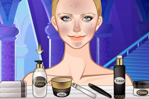 像冰雪公主一样