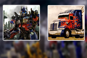 变形金刚旋转拼图
