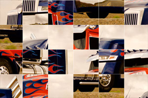 变形金刚旋转拼图