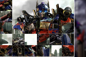 变形金刚旋转拼图