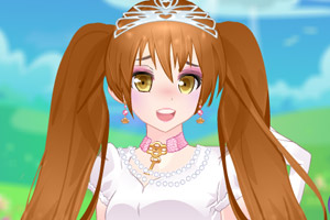 美丽的漫画公主