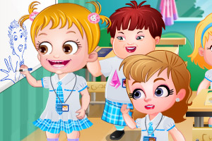 可爱宝贝卫生检查