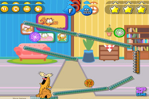 加菲猫的披萨大餐