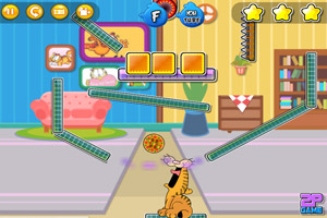 加菲猫的披萨大餐