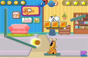 加菲猫的披萨大餐