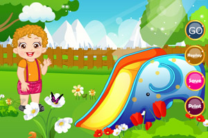 细心照顾小宝贝