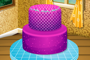 复古芭比娃娃蛋糕