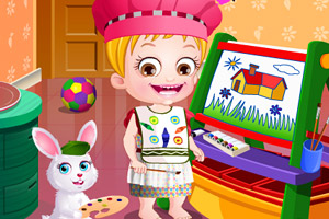 可爱宝贝色彩练习