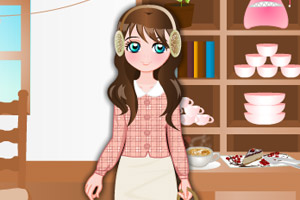 可爱的邻家女孩