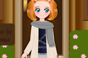 可爱的邻家女孩