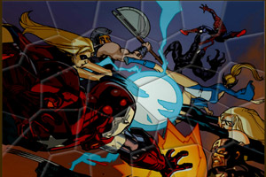 超级英雄战队拼图