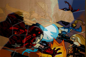 超级英雄战队拼图