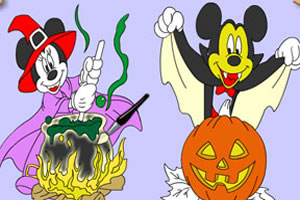 米奇万圣节晚会